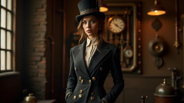 Steampunk clothing: outfits and accessories for every style